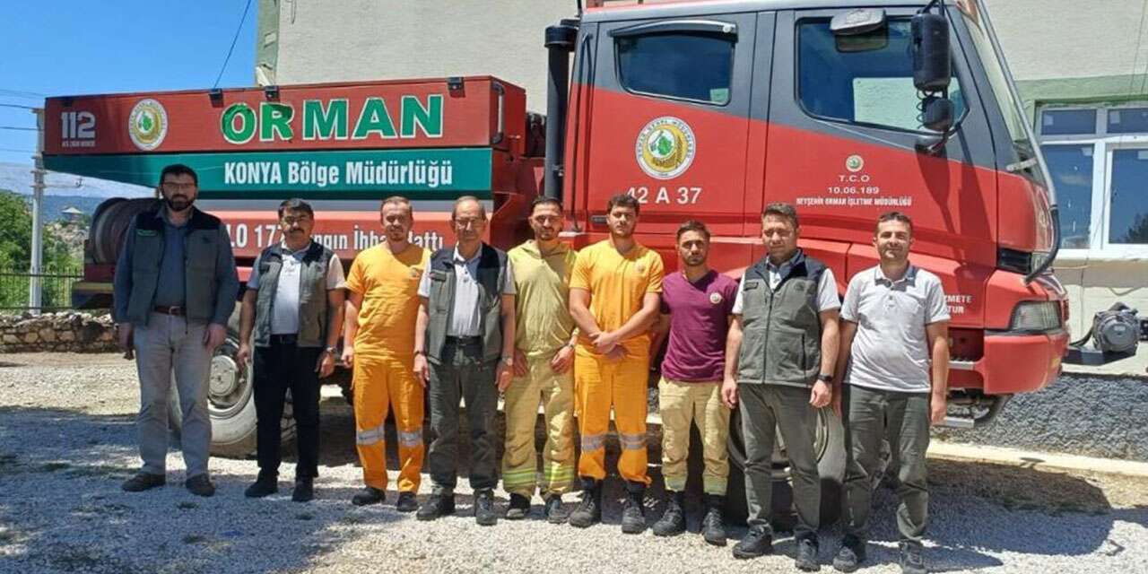 Konya’nın duman avcıları denetimden geçti