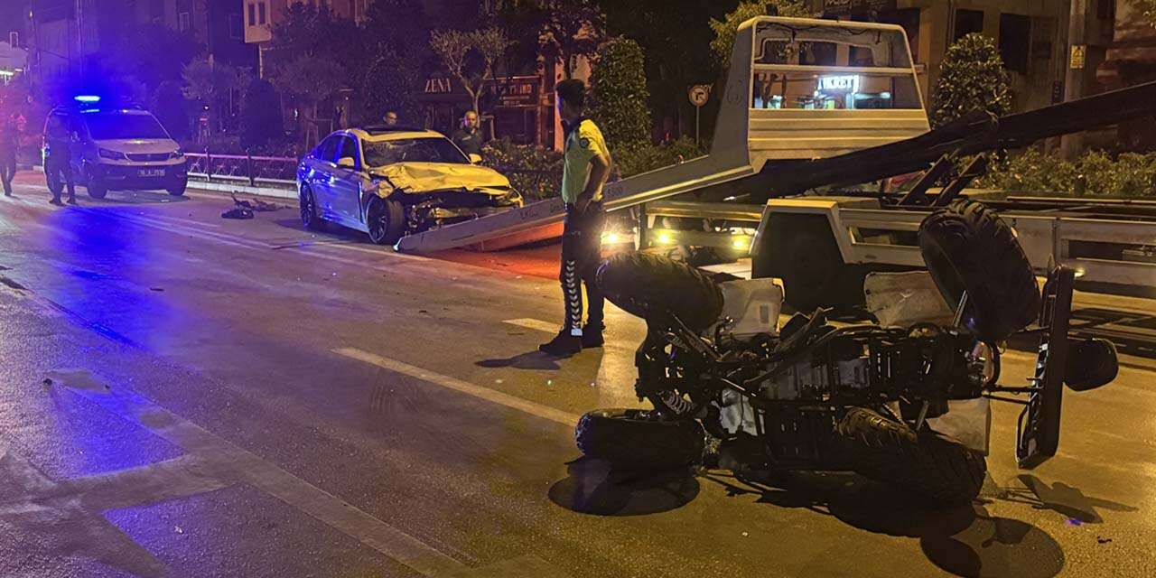 ATV araca, otomobil çarptı! Hasan Tozaykurt hayatını kaybetti