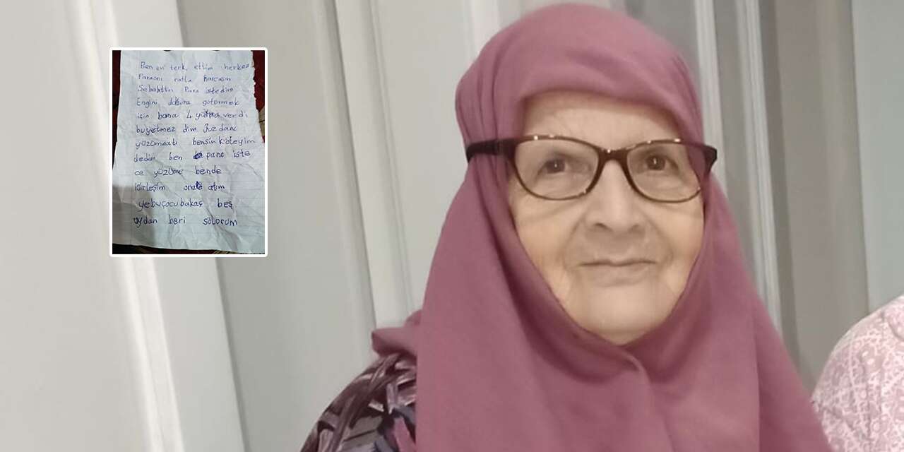 72 yaşındaki Alzheimer hastası kadın not bırakıp evden kaçtı! Yazdıkları yürek burktu