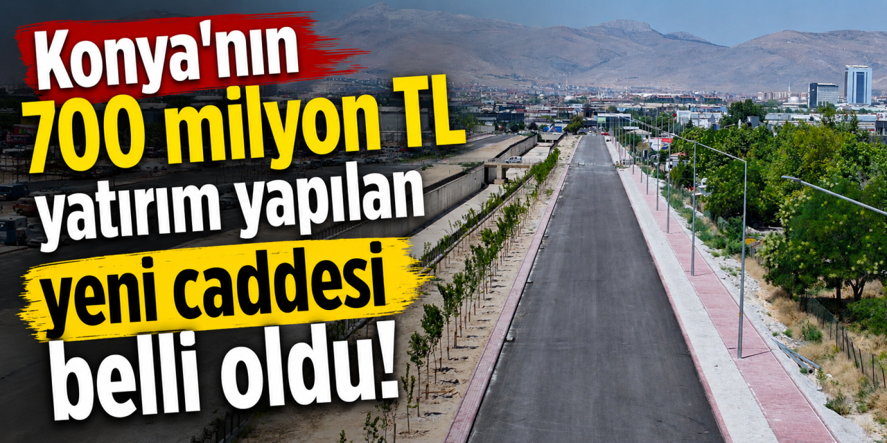 Konya'da sel riskini azaltacak dev proje! 700 milyon TL yatırım yapıldı