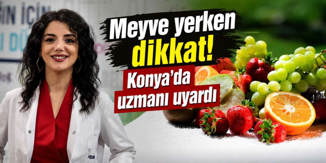 Konya'da uzmanı uyardı! Yazın bu hatayı yapanlar hızla kilo alıyor