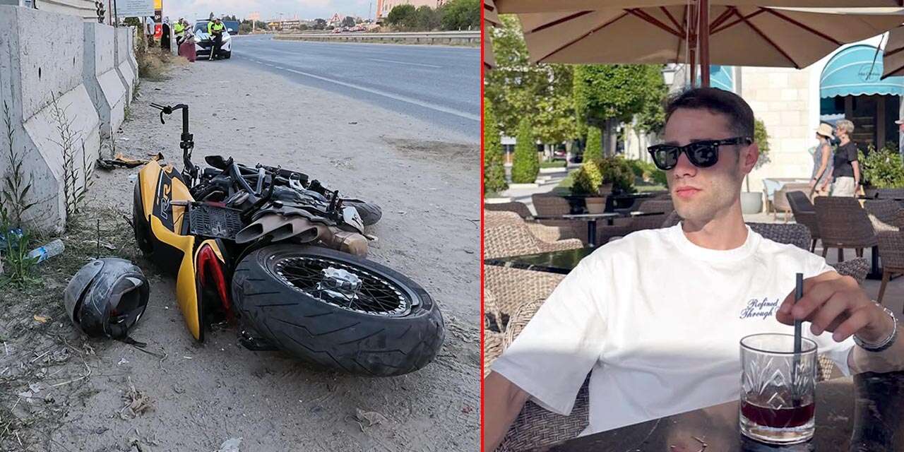 Yeni aldığı motosiklet ölüme götürdü! 22 yaşındaki genç hayatını kaybetti