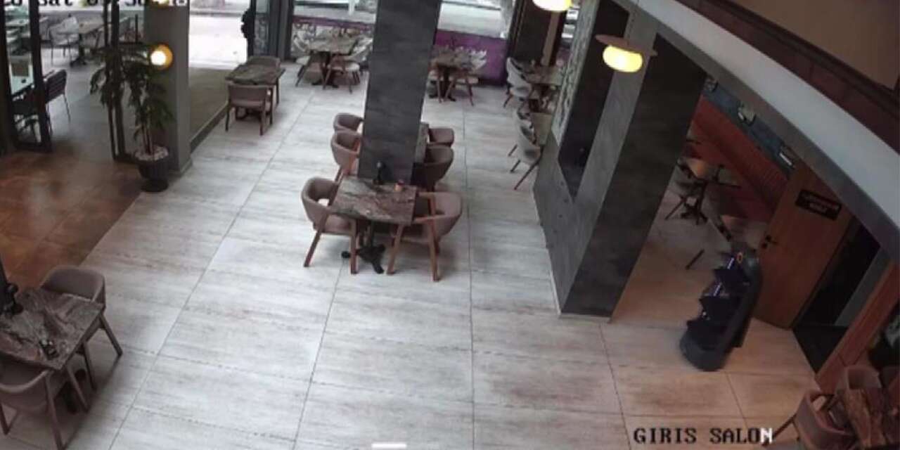 Robot bile isyan etti! Çalışma stresine dayanamadı, kendini merdivenden attı