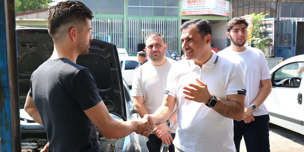 Başkan Özgökçen Meram’da esnaf ve vatandaşları dinledi