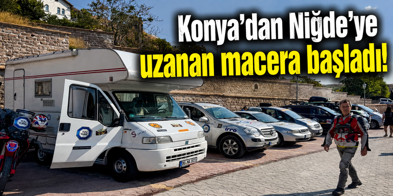 Anadolu Dostluk Rallisi Konya’nın tarihi mahallesinden start aldı