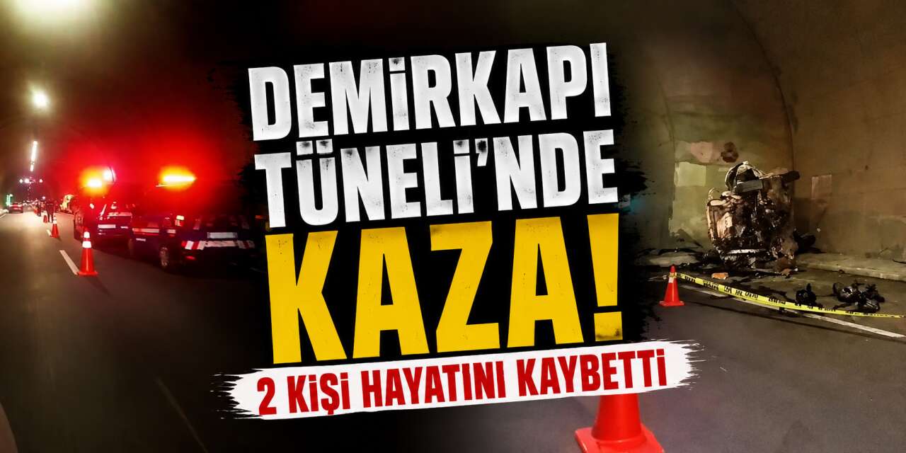 Konya yolunda feci kaza! Demirkapı Tüneli’nde yaşlı çift hayatını kaybetti