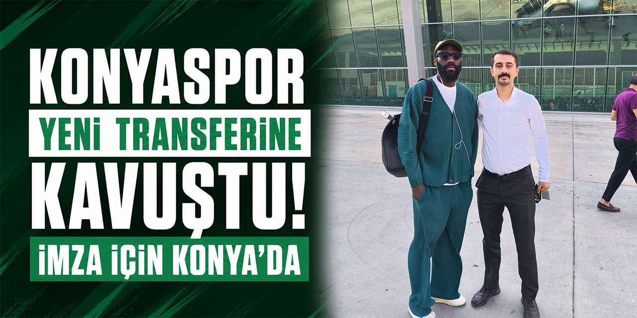 Konyaspor’un yeni transferi Arthur Masuaku Konya’da