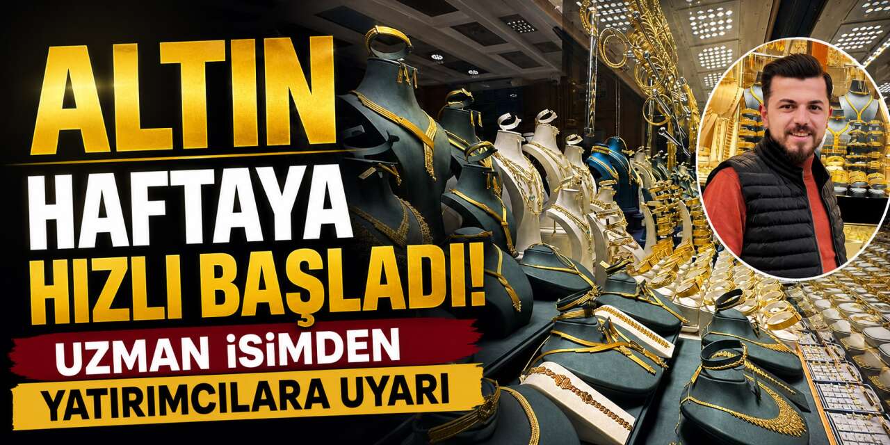 Altın yeni haftaya yükselişle başladı! Konya’da gram ve çeyrek ne kadar?