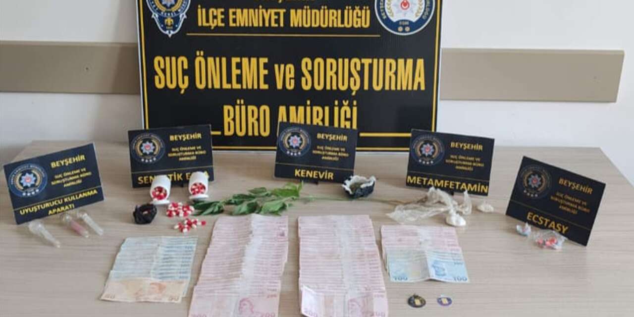 Konya'da iki adrese uyuşturucu baskını! 1 kişi tutuklandı