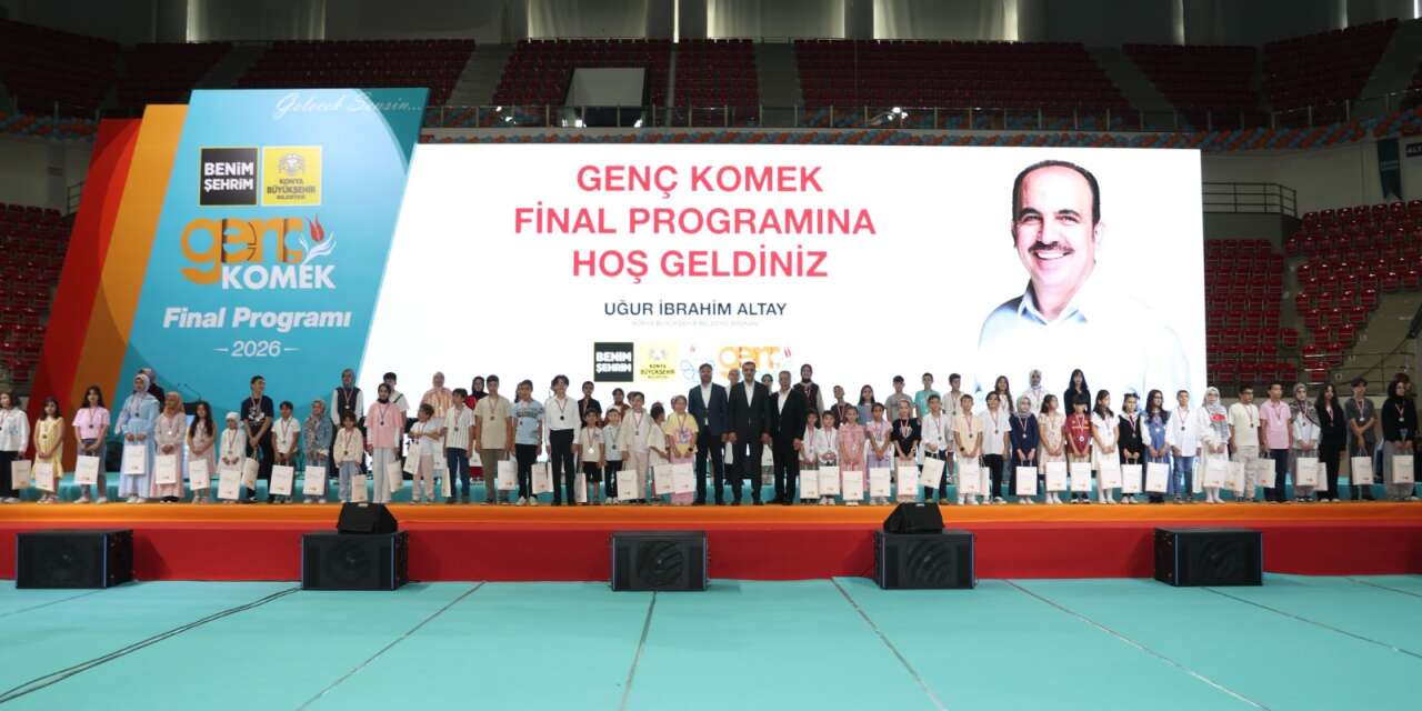 Konya’da 20 bin 597 öğrenciyi buluşturan Genç KOMEK’te büyük final