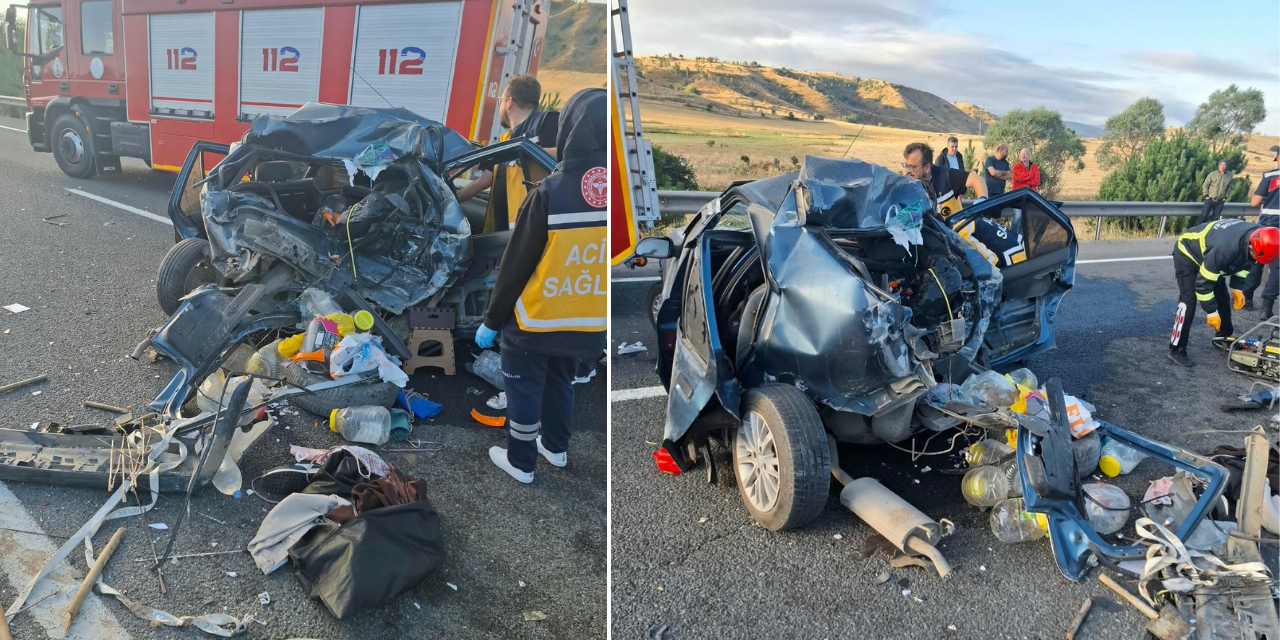 Zincirleme kazada acı bilanço! 2 ölü, 2 ağır yaralı