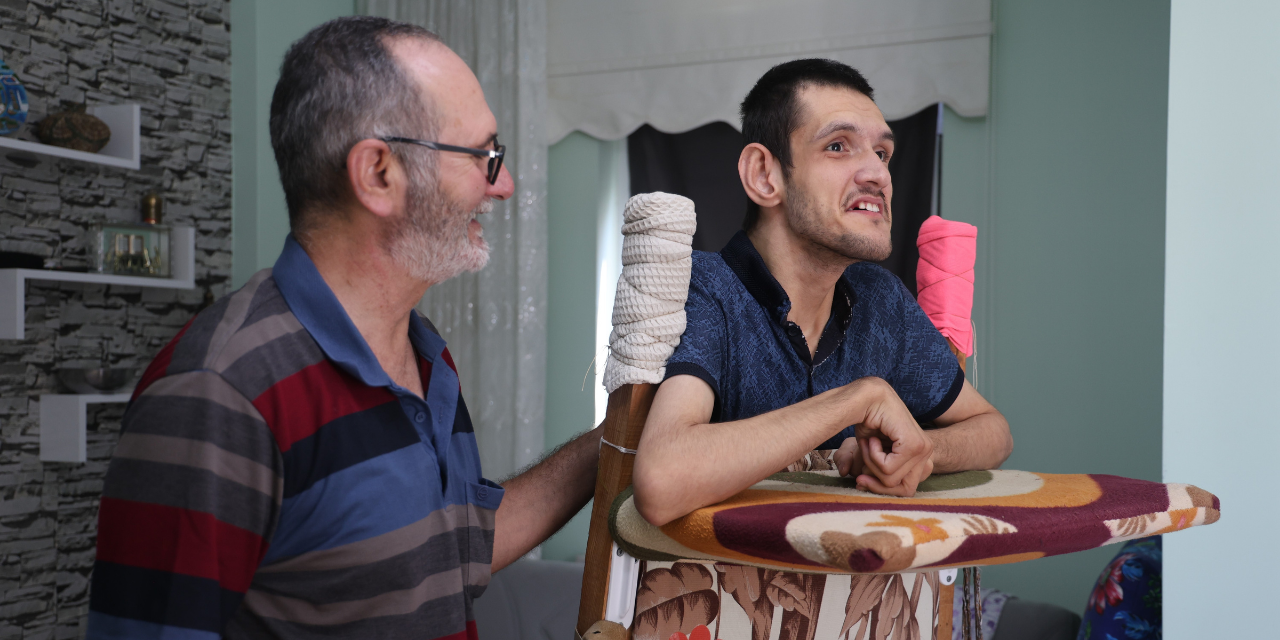 Konya’da bir babanın yıllardır süren mücadelesi! Oğlu büyüdü, düzeneği de onunla büyüdü