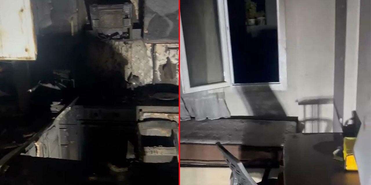 Genç çift alevlerin arasında kaldı! Adam öldü, eşi yaralandı