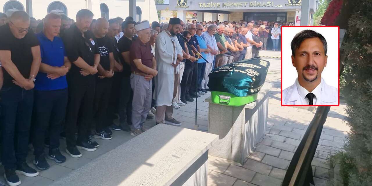 Ölü bulunan doktor Erkut Karaca'ya acı veda! Cenaze namazını kuzeni kıldırdı