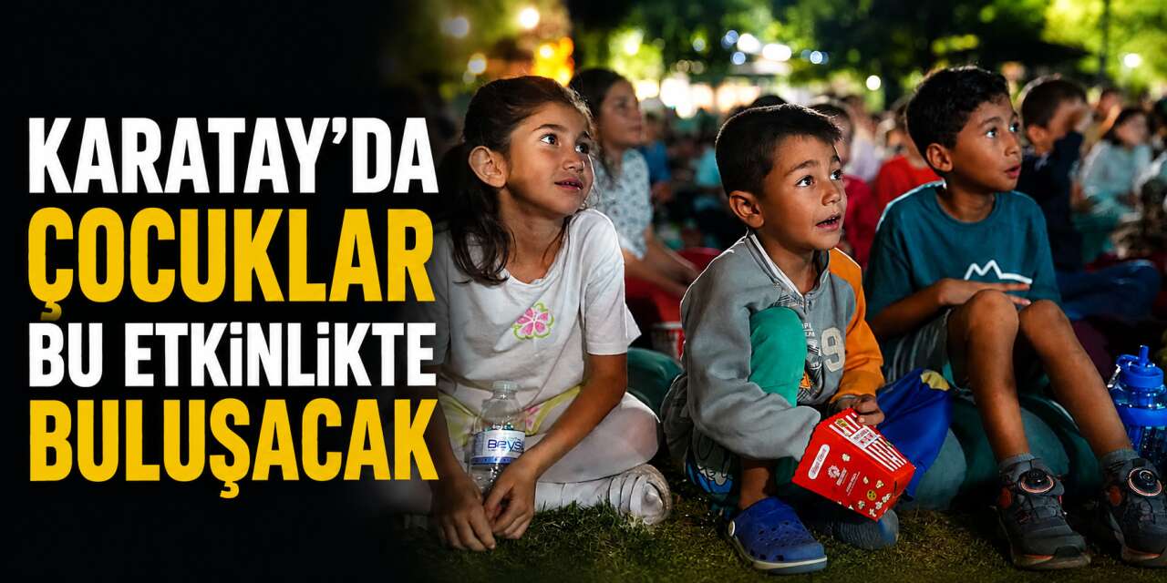 Konya’da çocuklara yaz sürprizi! Üstelik ikram da var