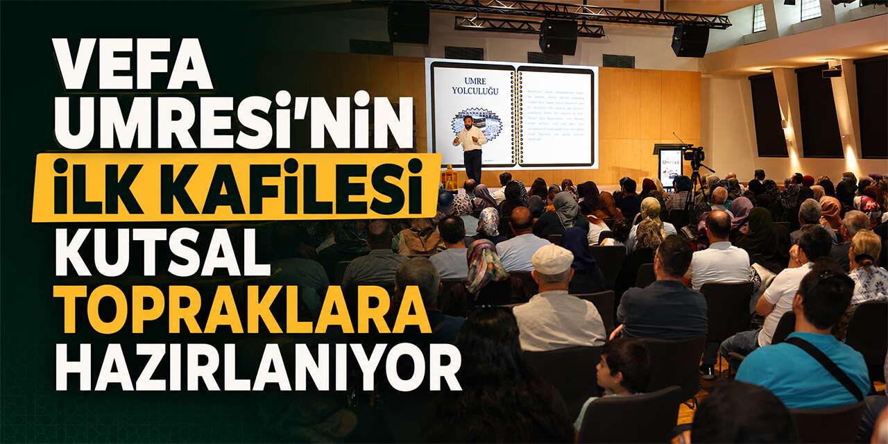 Hayalleri gerçek oluyor! Konya’dan kutsal topraklara yolculuk için eğitim verildi