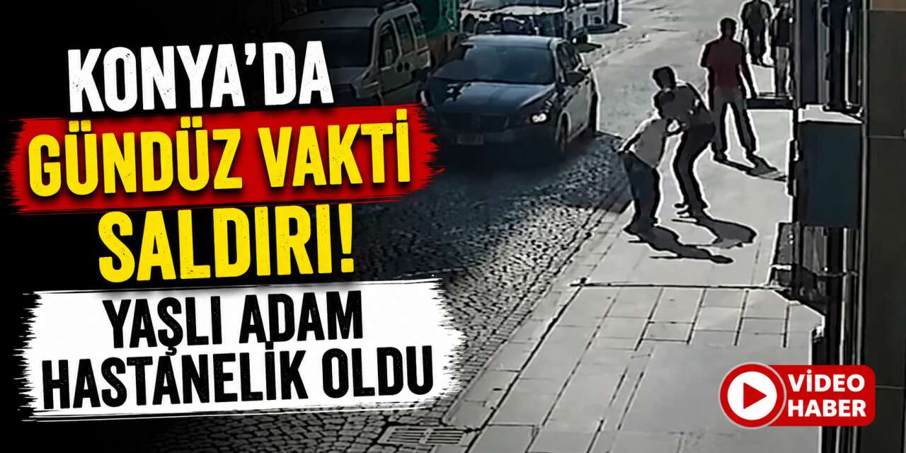 Konya bu görüntüyü konuşuyor! Polis peşinde
