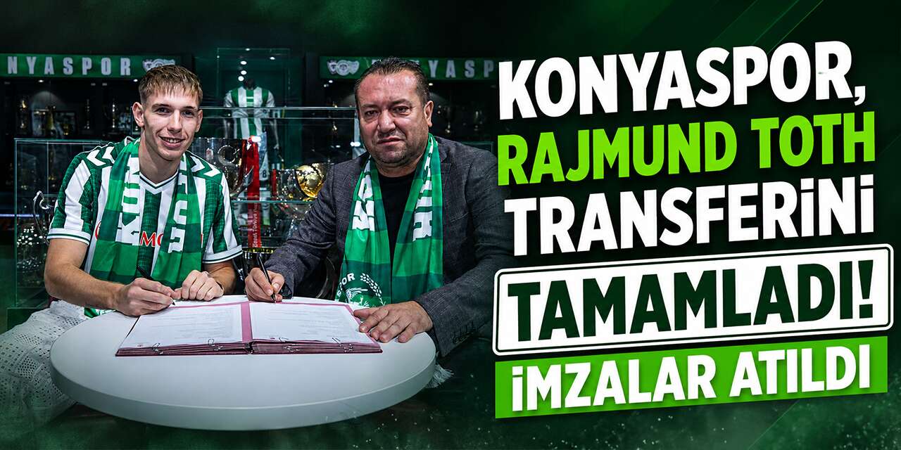 Rajmund Toth, Konyaspor’a imzayı attı