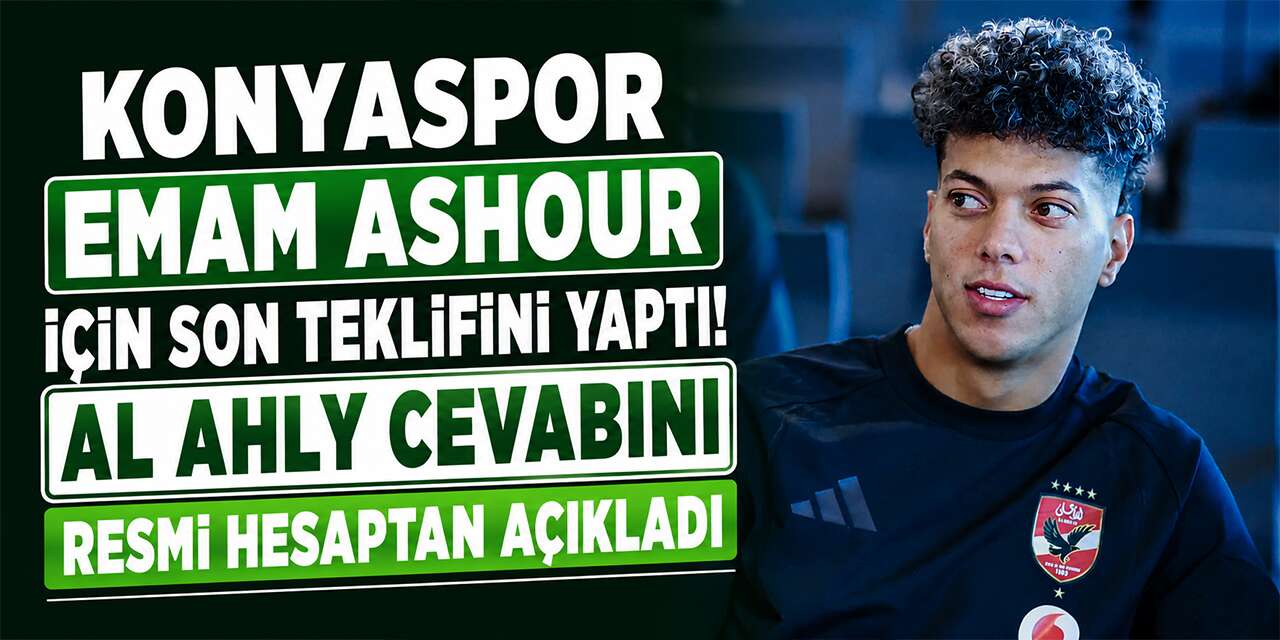 Al Ahly’den Konyaspor’a Emam Ashour cevabı! Sosyal medyadan duyurdular