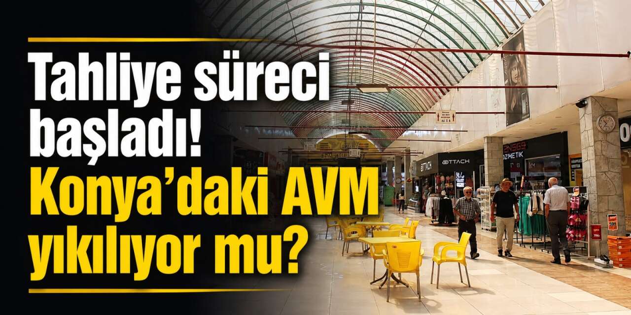 Konya’daki Gökkuşağı AVM yıkılıyor mu? Üniversiteden açıklama geldi