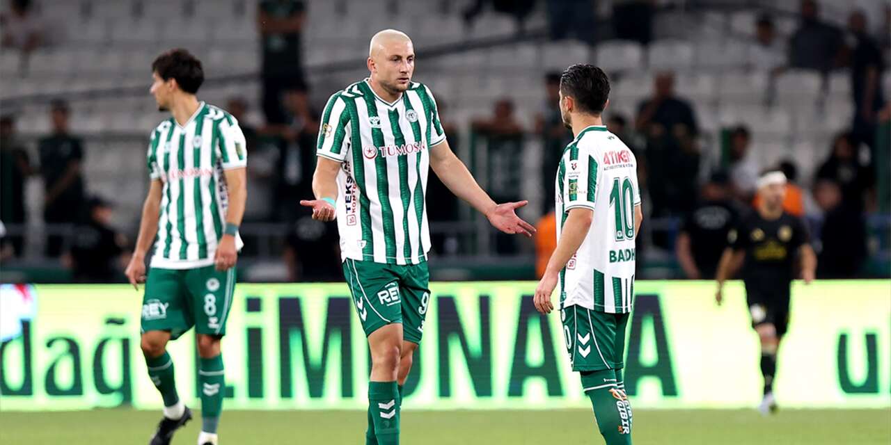 Konyaspor sezonun ilk maçında PFDK’ya sevk edildi