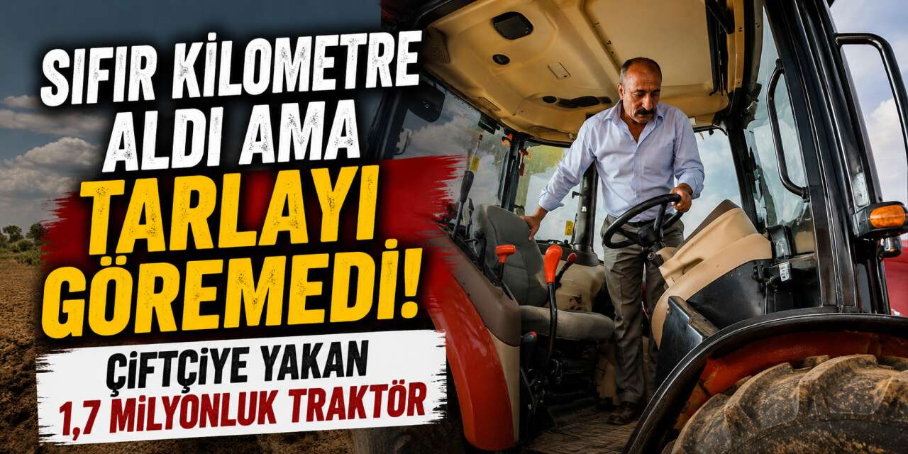 1,7 milyon lira sayıp başına iş aldı! Çiftçi Dursun, tarla yerine sanayide