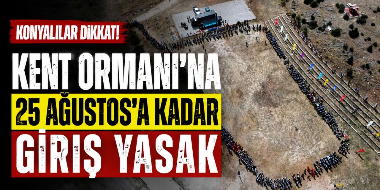16 ülkeden 2 bini aşkın izci Konya’da buluştu! Kent Ormanı ziyarete kapatıldı