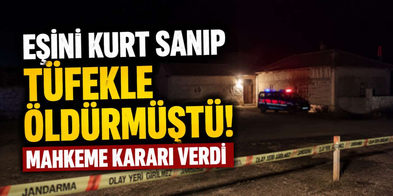 Kurt sandığı karısını öldüren koca hakkında mahkeme ilk kararı verdi