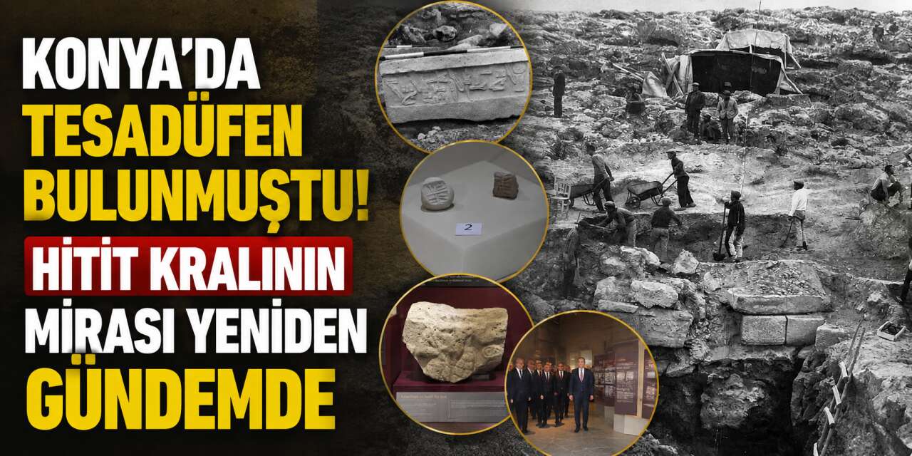 Konya’da 56 yıl önce tesadüfen keşfedilmişti! 3 bin yıllık miras vitrinde