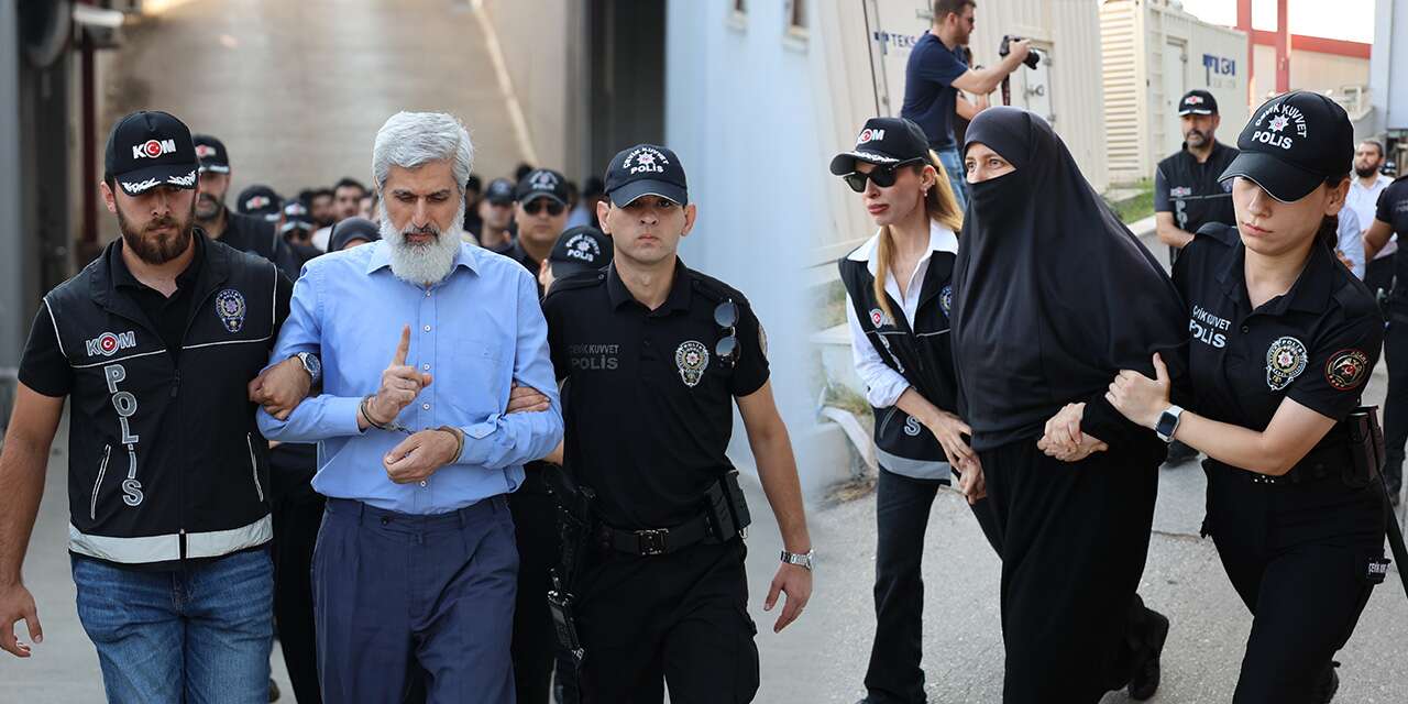 Alparslan Kuytul ve eşi dahil 56 şüpheli adliyeye sevk edildi