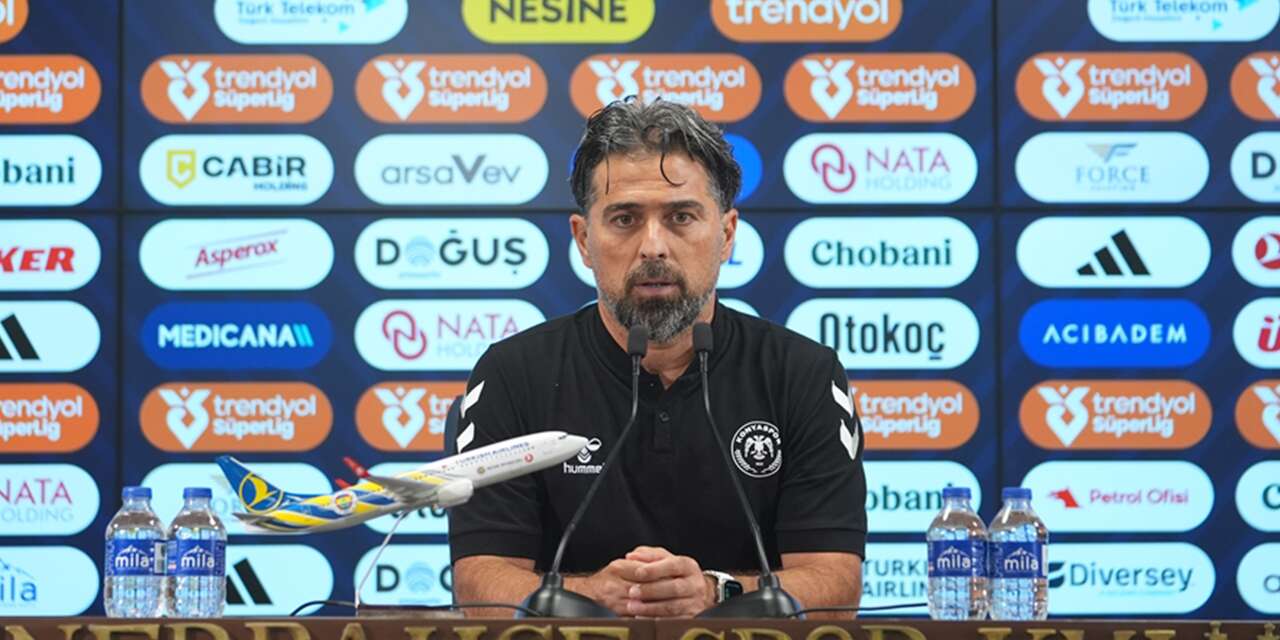 Konyaspor’da İlhan Palut’tan Fenerbahçe’nin golüne tepki
