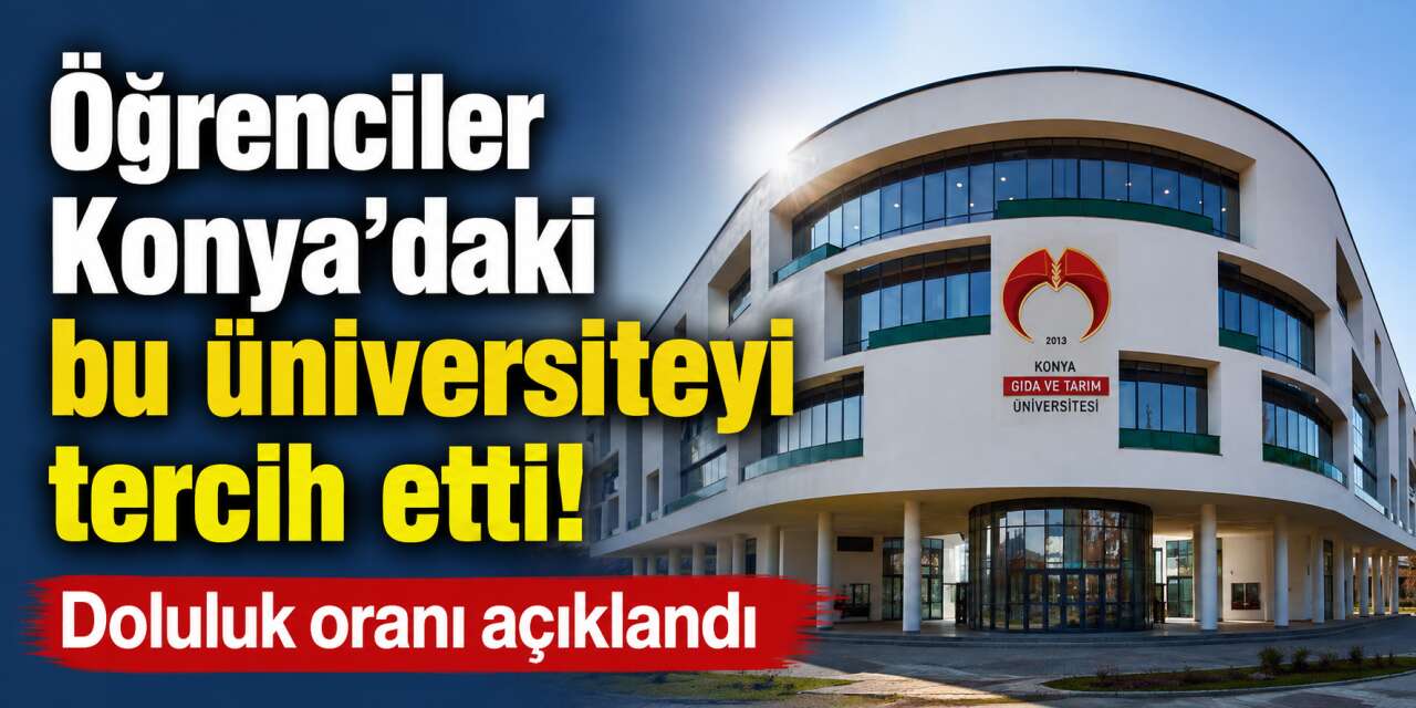 Konya’daki üniversitede dikkat çeken YKS başarısı