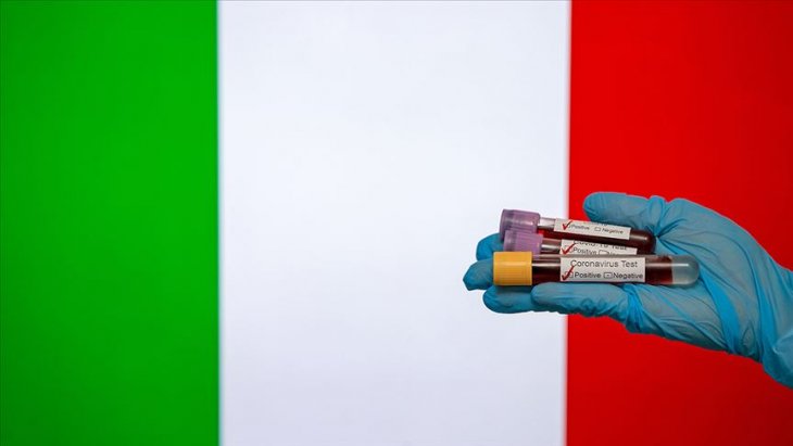 İtalya'da son 24 saatte koronavirüs kaynaklı 454 ölüm