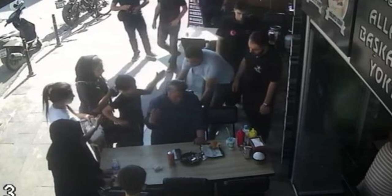 Konya’da dönercide can pazarı! Kadının hayatını polis memuru kurtardı
