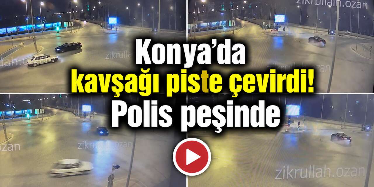 Konya’da lüks araçla yaptıkları sürücüye pahalıya patlayacak