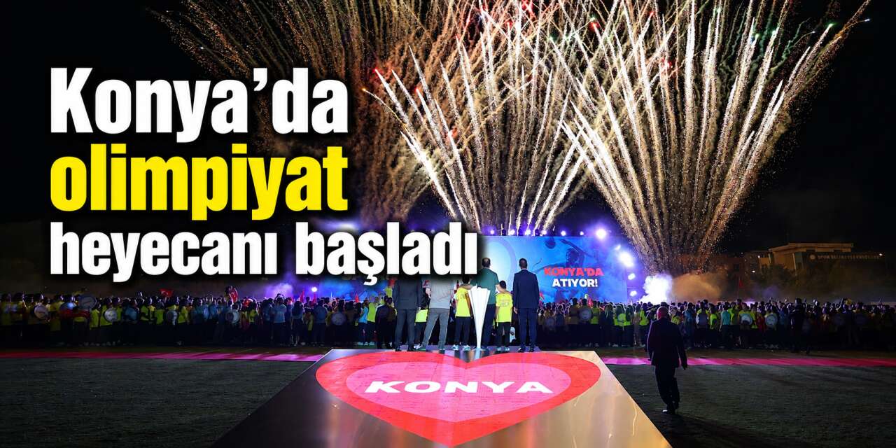 Konya’nın 1500 genci bu olimpiyatlarda! 3 gün sürecek