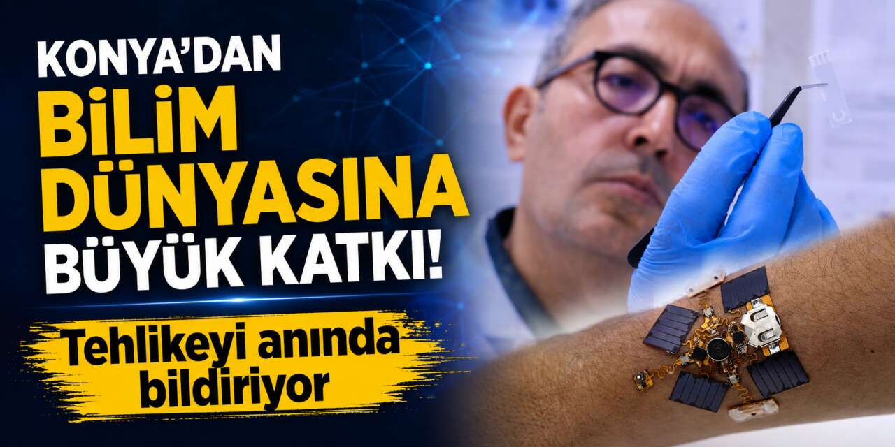 Konya’dan hayat kurtaracak teknolojiye katkı! Ölümcül tehlikeyi titreşimle haber veriyor