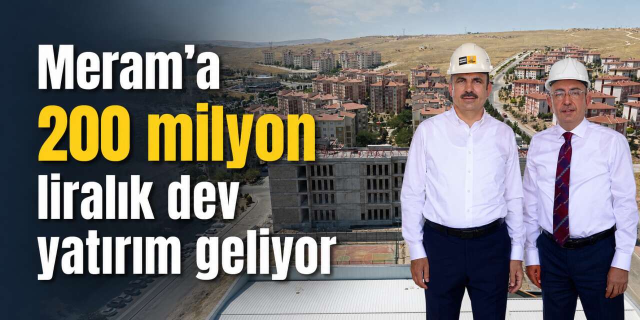Konya’da 200 milyonluk yatırım yükseliyor! Gençlerin yeni adresi olacak
