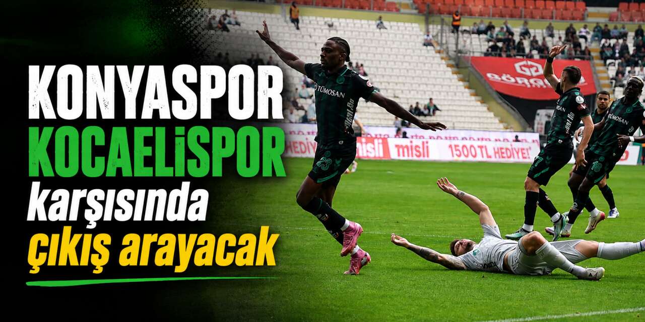 Konyaspor’un Kocaelispor sınavı yarın! Rekabette rakamlar ne söylüyor?