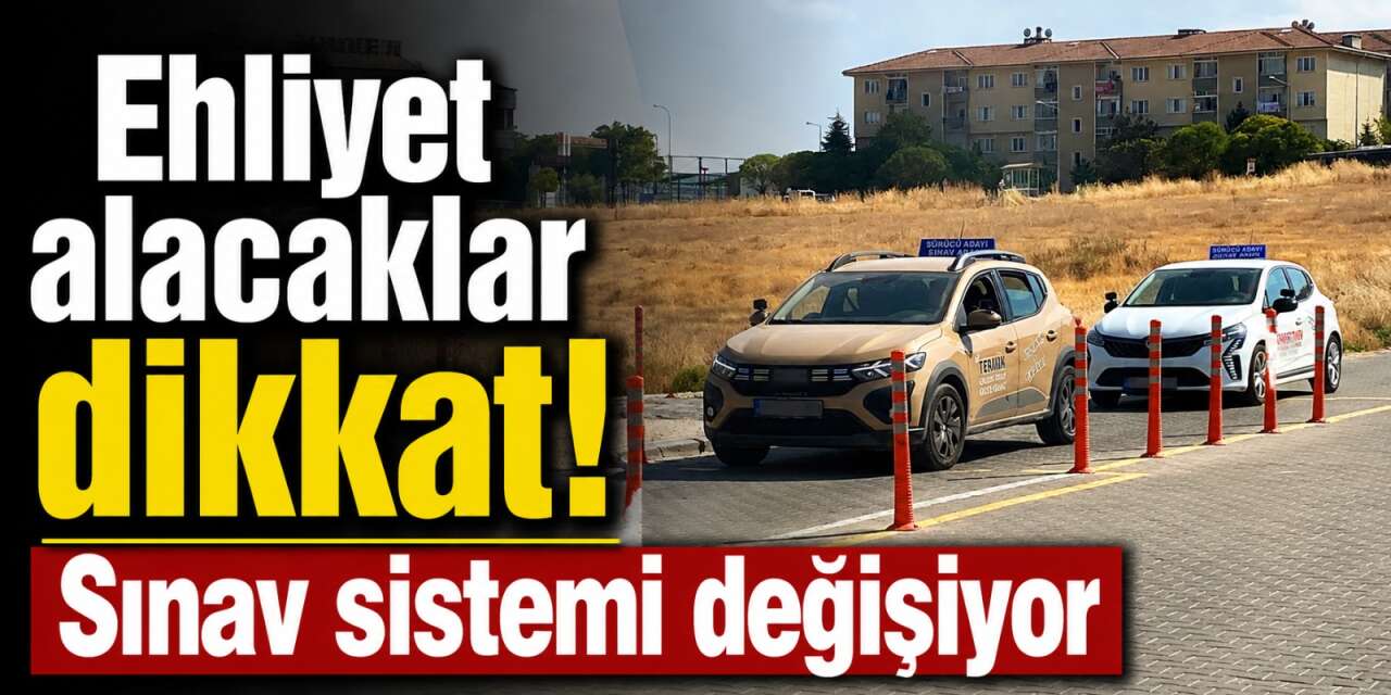 Ehliyet sınavında yeni dönem! Ezber tarihe karışıyor