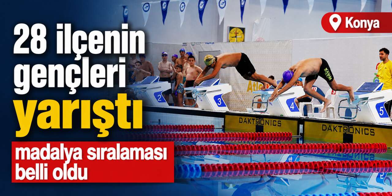 Konya’da olimpiyat heyecanı! Zirveyi en büyük ilçe kaptı