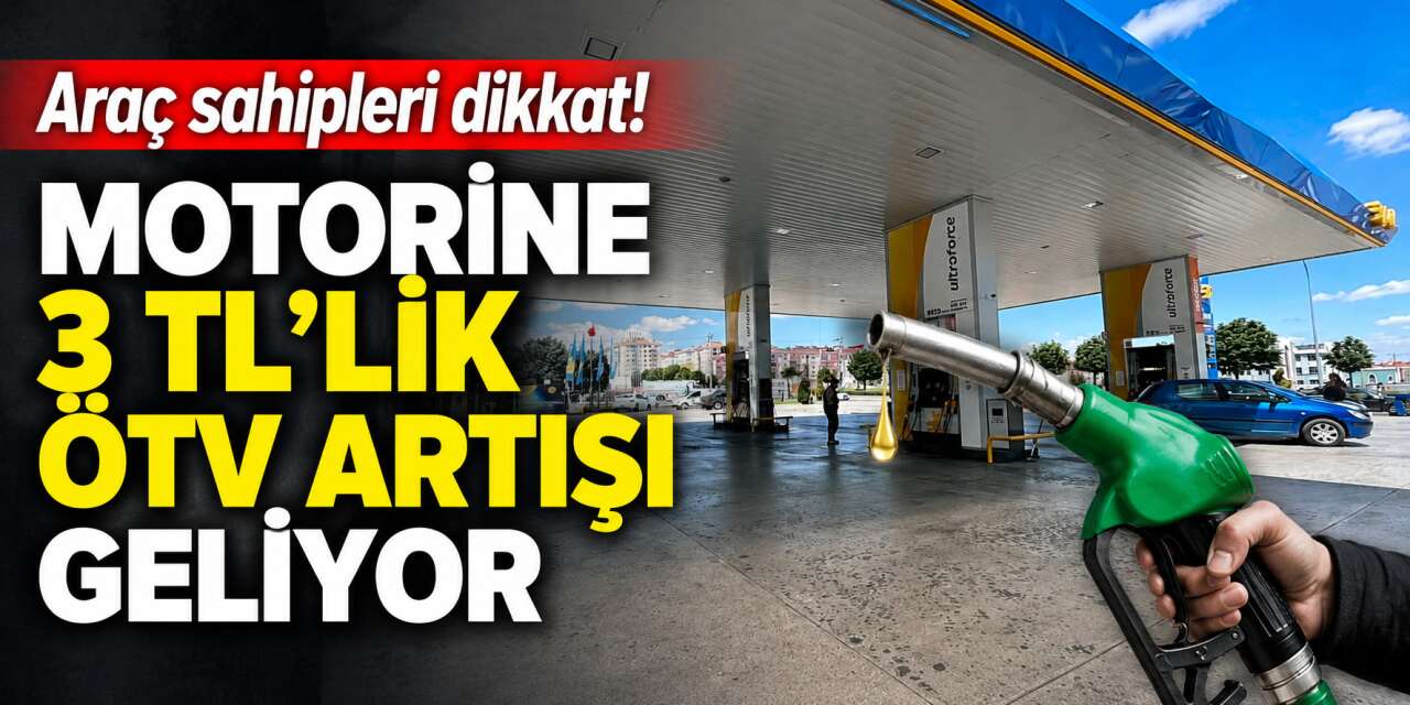 Konya’da motorin yine 80 TL üzerine çıkacak! ÖTV zammı geliyor