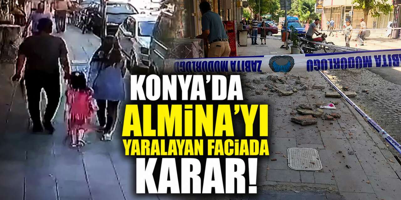 Konya’da 7 yaşındaki Almina’nın hayatını değiştiren beton faciası! Belediye milyonlar ödeyecek