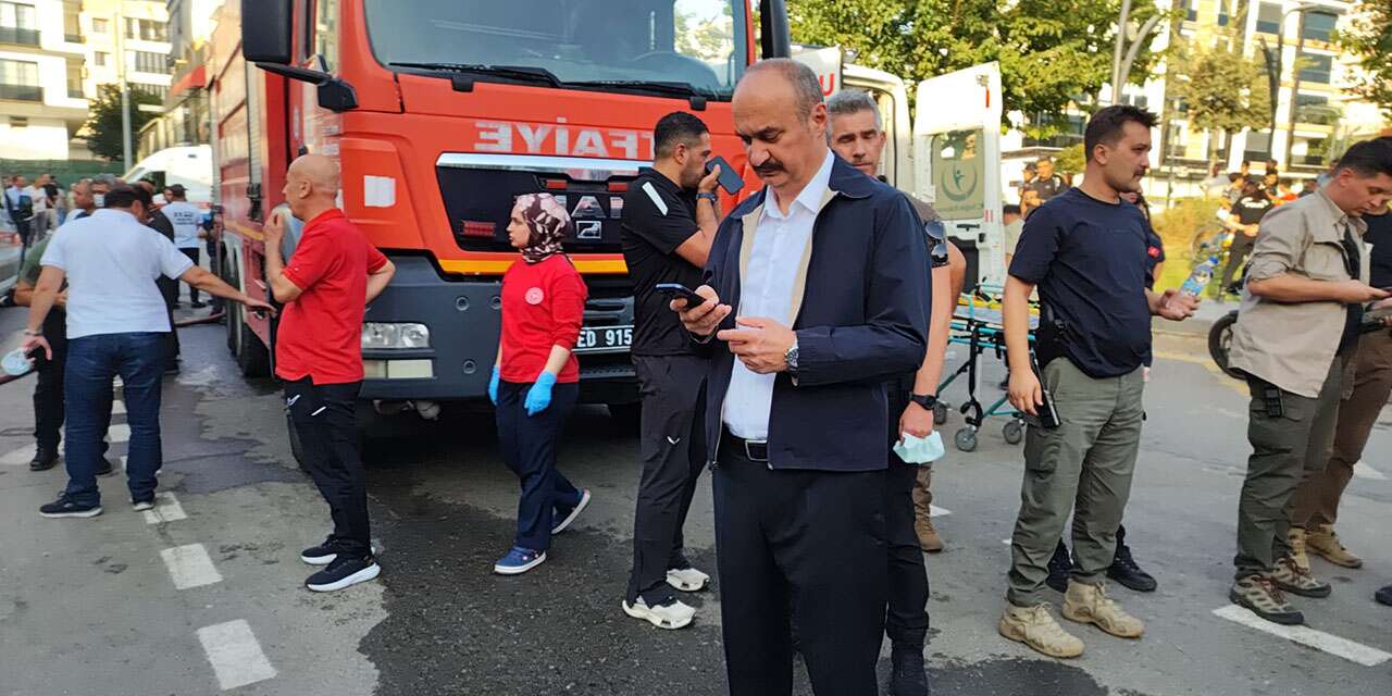 Spor salonu yangınına müfettiş görevlendirildi