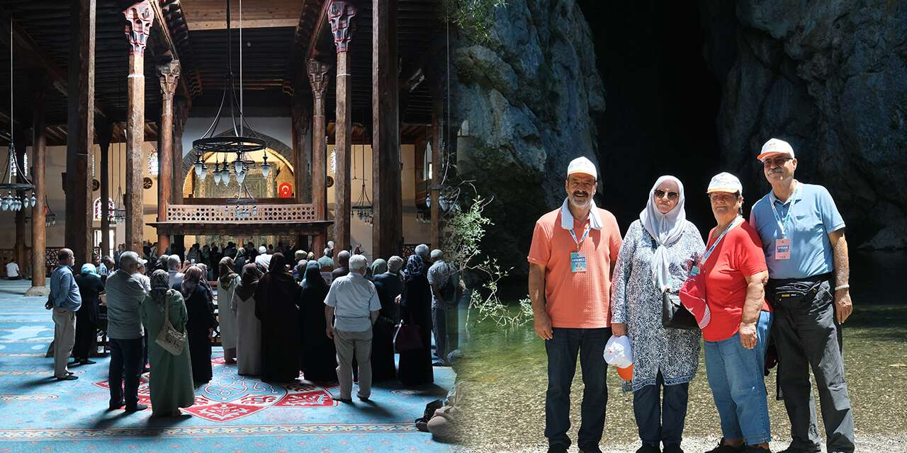 Konya’nın 31 ilçesinden 10 bin emekli yollara çıktı! 5 rota, binlerce anı