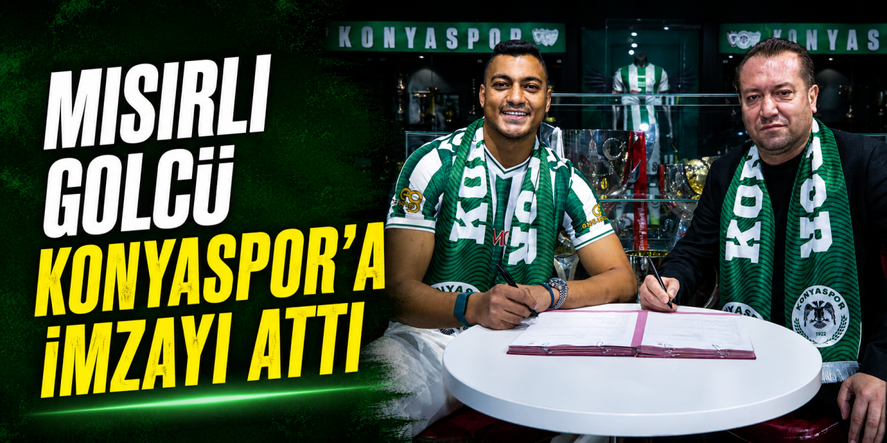 Konyaspor, Blaz Kramer’in yerini doldurdu! Mısırlı golcü imzayı attı