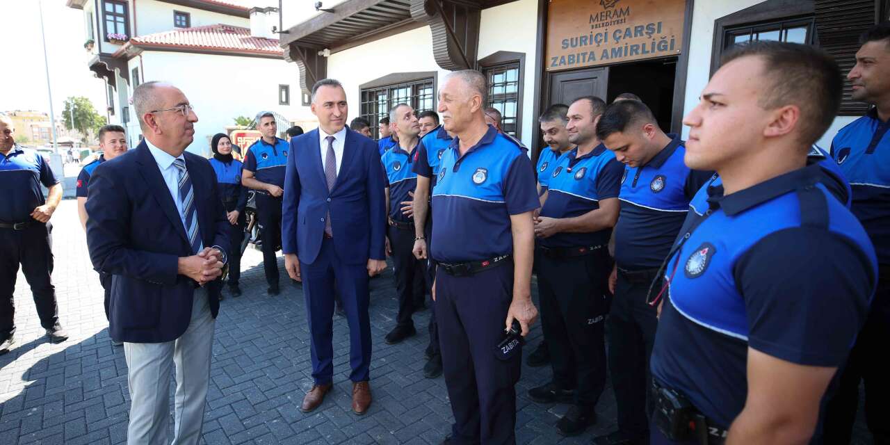Başkan Kavuş: Zabıtalarımız belediyemizin gören gözü, işiten kulağıdır