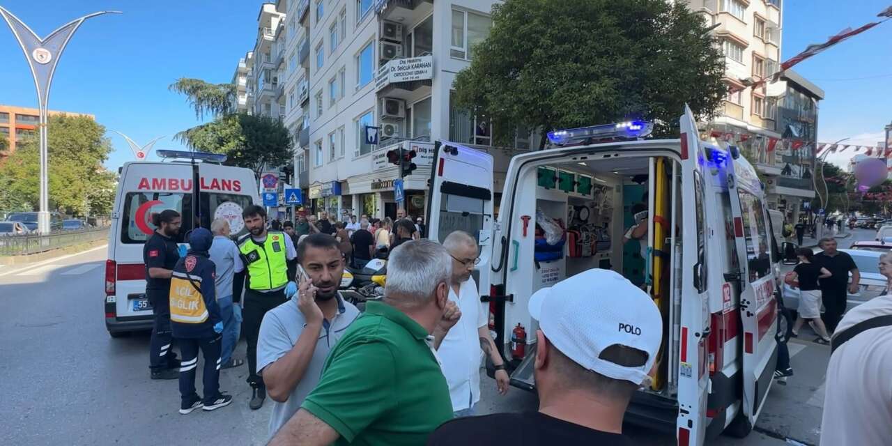 Vicdansızlığın böylesi! Yaşlı kadın ve 6 yaşındaki toruna çarpıp kaçtı
