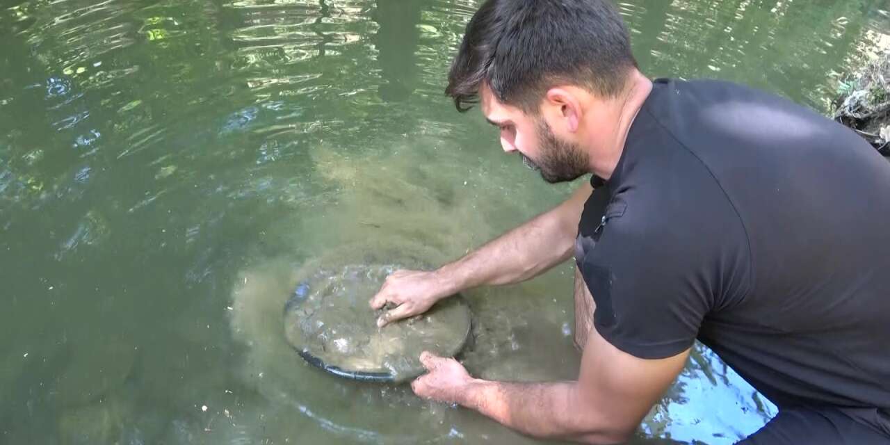 Askerliği bıraktı, altın avına çıktı! Günde 5 gram buluyor