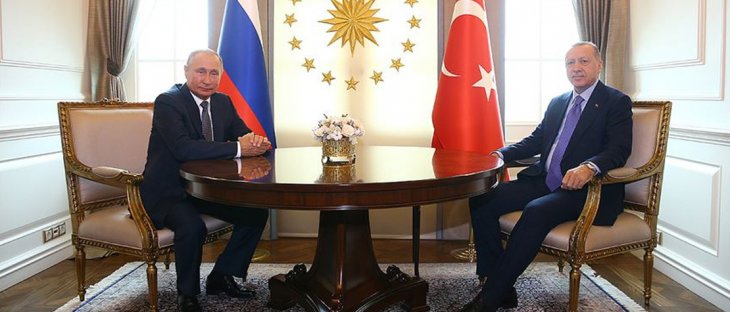 Cumhurbaşkanı Erdoğan, Putin ile görüştü